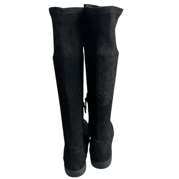 Gentle Souls By Kenneth Cole Boots Womens 8 M Knee High Pull On Riding Black - Picture 4 of 7